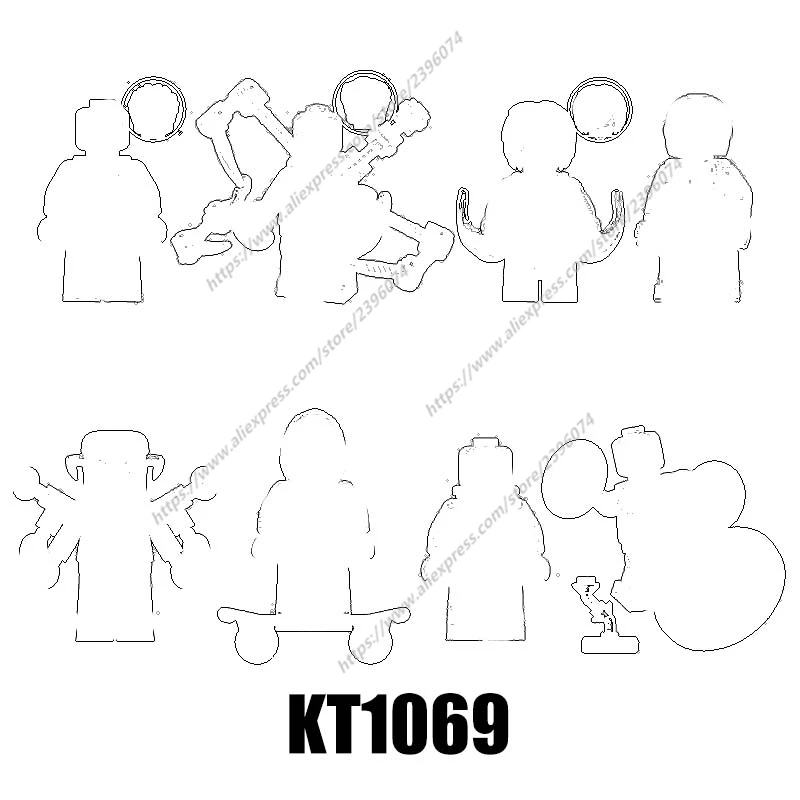 Фигурки-конструкторы KT1069 XP524 XP525 XP526 XP527 XP528 XP529 XP530 XP531, 1 шт.
Фигурки-конструкторы KT1069 XP524 XP525 XP526 XP527 XP528 XP529 XP530 XP531, 1 шт.