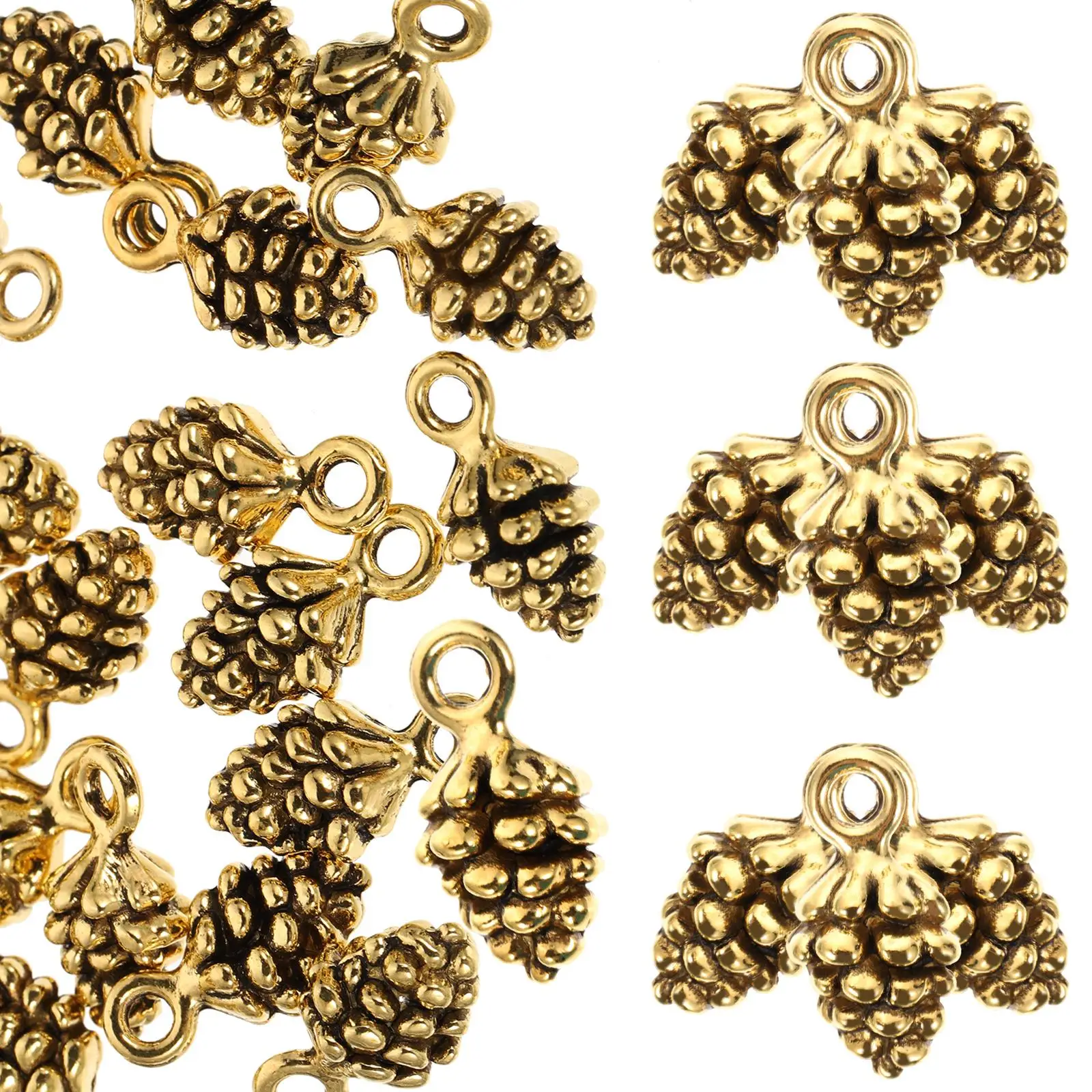 60 Pcs Jewelry Pendants Alloy Charms Decorative Accessories Crown Making Supplies Necklace Earrings Crafting Materials
60 Pcs Jewelry Pendants Alloy Charms Decorative Accessories Crown Making Supplies Necklace Earrings Crafting Materials
