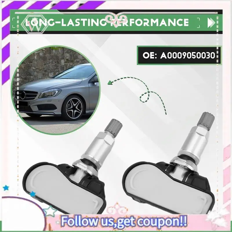 Easy To Use 2PCS TPMS Tire Pressure Monitoring Sensor A0009050030 For Mercedes Benz W176 W205 X253 W212 W221 W447 W166 W463
Easy To Use 2PCS TPMS Tire Pressure Monitoring Sensor A0009050030 For Mercedes Benz W176 W205 X253 W212 W221 W447 W166 W463