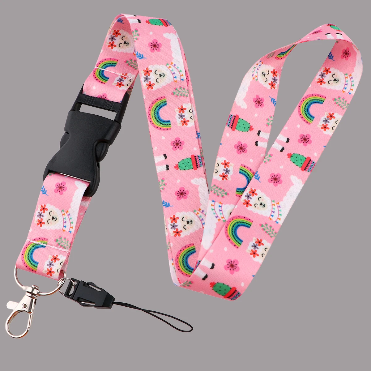 Cute Alpaca Neck Strap Buckle Lanyard for Key Cell Phone Straps USB Badge Holder DIY Hanging Rope Keychain Accessories Gifts
Cute Alpaca Neck Strap Buckle Lanyard for Key Cell Phone Straps USB Badge Holder DIY Hanging Rope Keychain Accessories Gifts