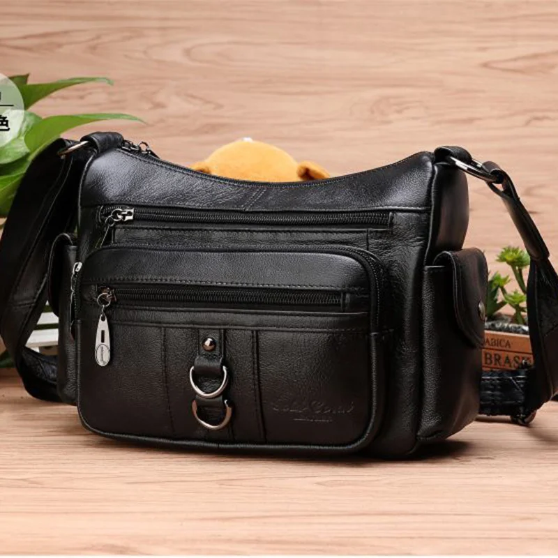 Real Cowhide Female Messenger Crossbody Bags Luxury Hobo Travel Shopping High Quality Handbag Women Genuine Leather Shoulder Bag
Real Cowhide Female Messenger Crossbody Bags Luxury Hobo Travel Shopping High Quality Handbag Women Genuine Leather Shoulder Bag