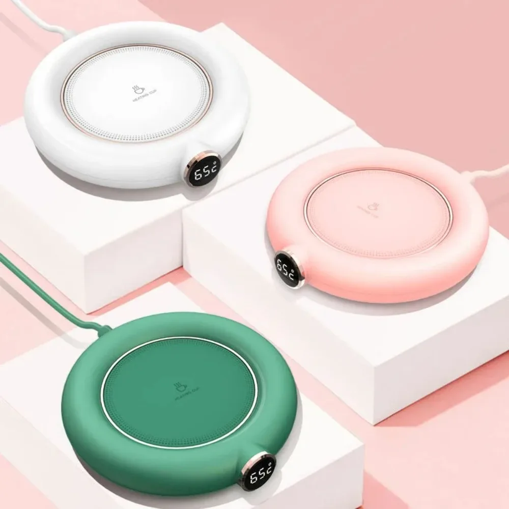 USB Heating Warm Cup Mat Coffee Mug Warmer Constant Temperature Coaster 3 Gear Digital Display Adjustment Timing Heater for Milk
USB Heating Warm Cup Mat Coffee Mug Warmer Constant Temperature Coaster 3 Gear Digital Display Adjustment Timing Heater for Milk