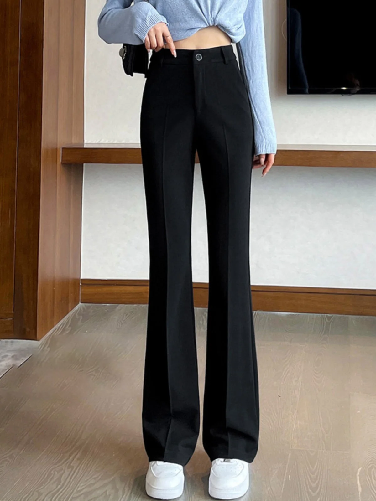 Широкие брюки с высокой талией, женские повседневные брюки Bla, утягивающие драпированные летние брюки 2024, модные брюки ature
Широкие брюки с высокой талией, женские повседневные брюки Bla, утягивающие драпированные летние брюки 2024, модные брюки ature