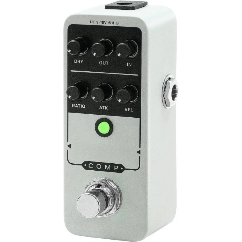 Mini Analog Compressor Effect Pedal for Electric Guitar and Bass with Buffer Bypass
Mini Analog Compressor Effect Pedal for Electric Guitar and Bass with Buffer Bypass