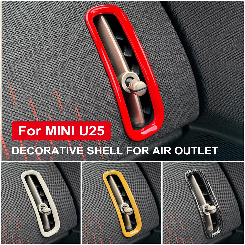 Автомобильная накладка на вентиляционное отверстие для Mini Countryman U25 2024 2025, защита салона автомобиля, украшение, аксессуары для стайлинга
Автомобильная накладка на вентиляционное отверстие для Mini Countryman U25 2024 2025, защита салона автомобиля, украшение, аксессуары для стайлинга