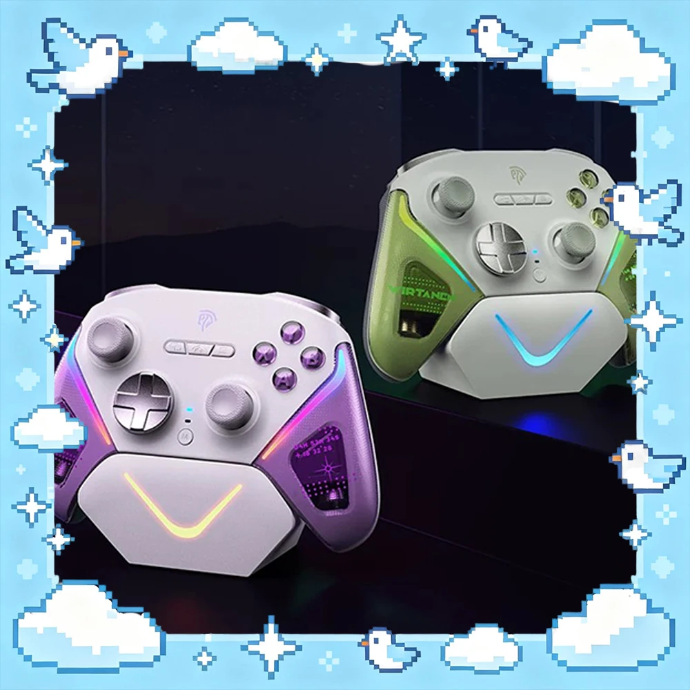 Easysmx D10 Gamepads Wireless Three Mods TMR Magnetic Variable Resistance Rocker Game Handles Charging base PC Gifts
Easysmx D10 Gamepads Wireless Three Mods TMR Magnetic Variable Resistance Rocker Game Handles Charging base PC Gifts