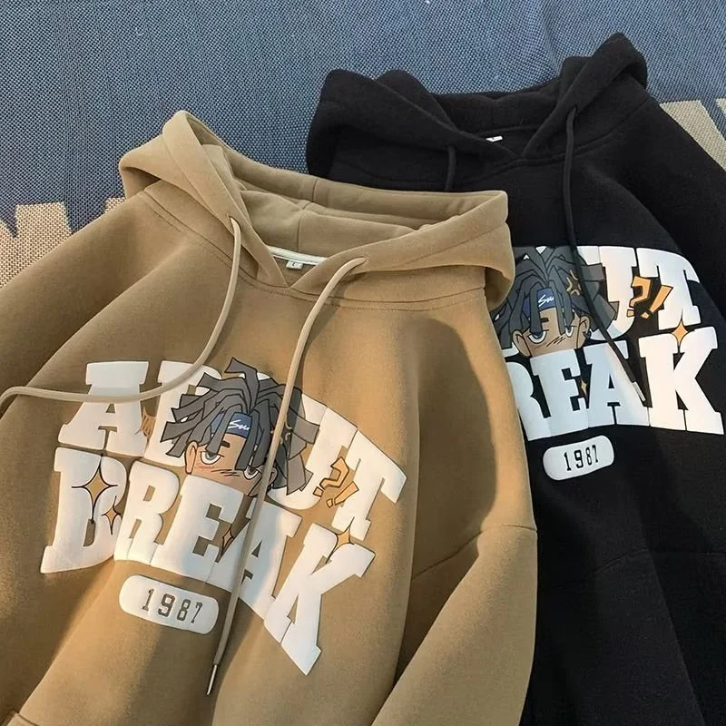 Vintage Cartoon Printing Graphic Hoodie Sweatshirts Men's Oversized Y2K Hoodies American Hip Hop Fashion Hoody Streetwear
Vintage Cartoon Printing Graphic Hoodie Sweatshirts Men's Oversized Y2K Hoodies American Hip Hop Fashion Hoody Streetwear