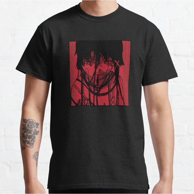 Lain glitch1 Serial Experiments Lain sci fi anime cyberpunk manga graphic t shirts large size adult tops S-6XL
Lain glitch1 Serial Experiments Lain sci fi anime cyberpunk manga graphic t shirts large size adult tops S-6XL