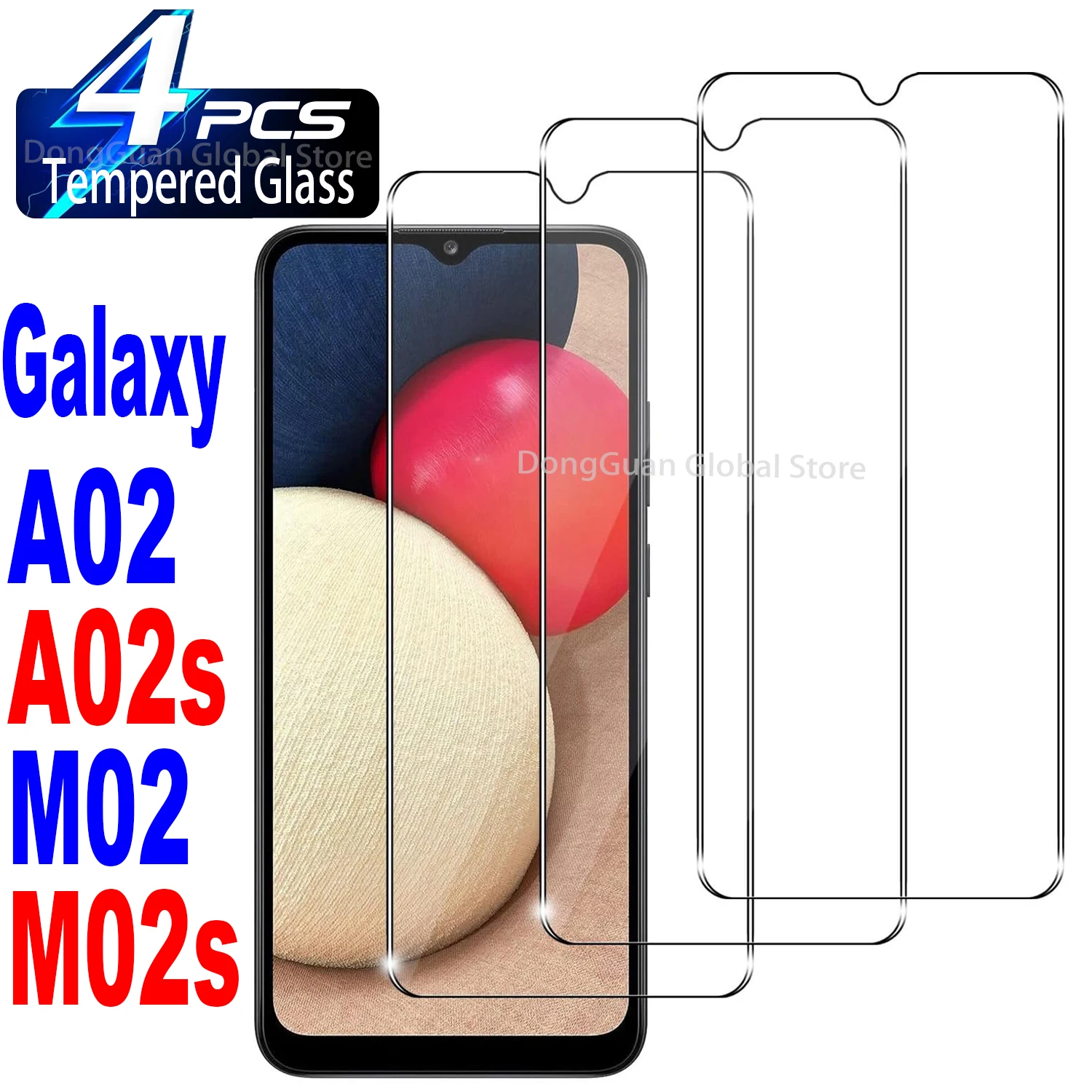 6.5" Tempered Glass For Samsung Galaxy A02 / M02 / A02s / M02s Screen Protector Glass Film
6.5" Tempered Glass For Samsung Galaxy A02 / M02 / A02s / M02s Screen Protector Glass Film