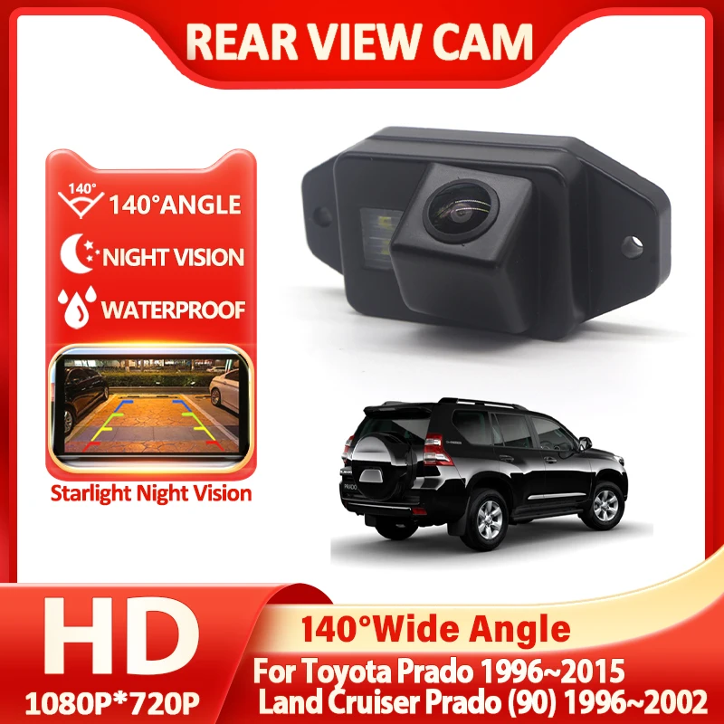 Car Rear View Camera For Toyota Prado 1996~2015 Land Cruiser Prado (90) 1996~2002 Night Vision Waterproof Vehicle Backup Camera
Car Rear View Camera For Toyota Prado 1996~2015 Land Cruiser Prado (90) 1996~2002 Night Vision Waterproof Vehicle Backup Camera