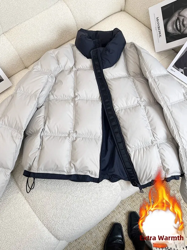 Женская зимняя утепленная куртка на флисовой подкладке, теплая хлопковая куртка в корейском стиле, свободный крой, длинный рукав, на молнии
Женская зимняя утепленная куртка на флисовой подкладке, теплая хлопковая куртка в корейском стиле, свободный крой, длинный рукав, на молнии