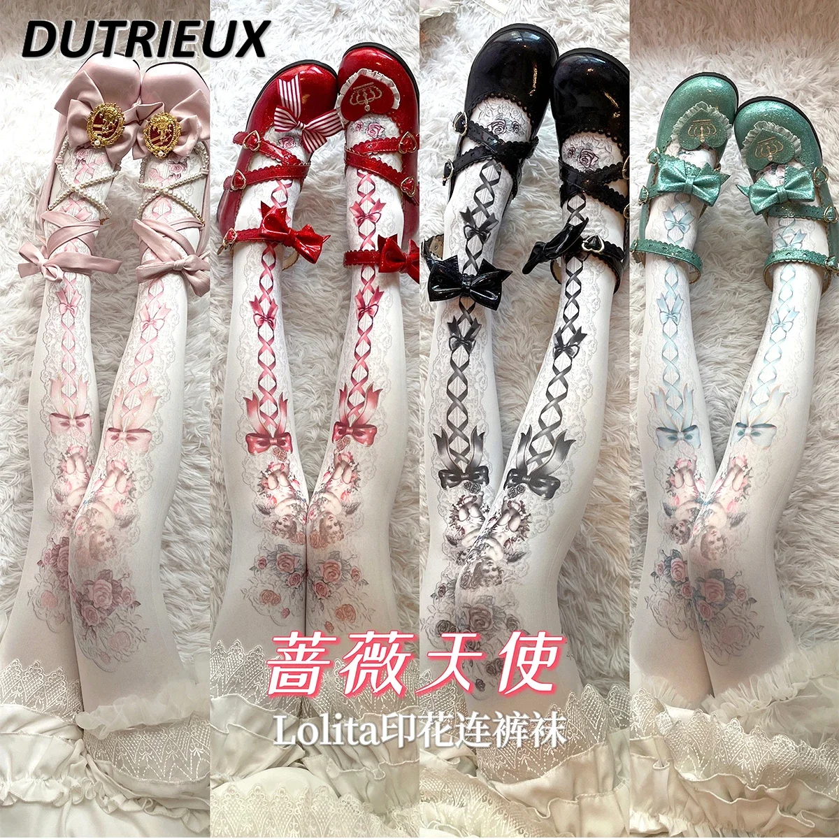 Lolita Socks Multi-Color All-Match Lolita Original Printed Pantyhose Female 2024 Spring and Summer New Base Socks Girl Stockings
Lolita Socks Multi-Color All-Match Lolita Original Printed Pantyhose Female 2024 Spring and Summer New Base Socks Girl Stockings