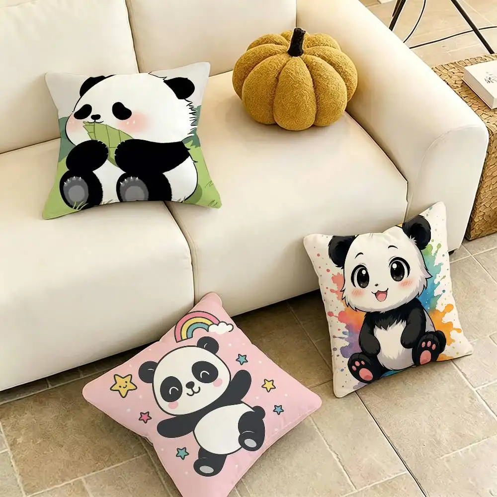 Cartoon Cute Colorful Panda-A Fubao Square Double-Sided printed Pillow Case Bedroom Bedside Pillow Sofa Cushion Cover Gift
Cartoon Cute Colorful Panda-A Fubao Square Double-Sided printed Pillow Case Bedroom Bedside Pillow Sofa Cushion Cover Gift