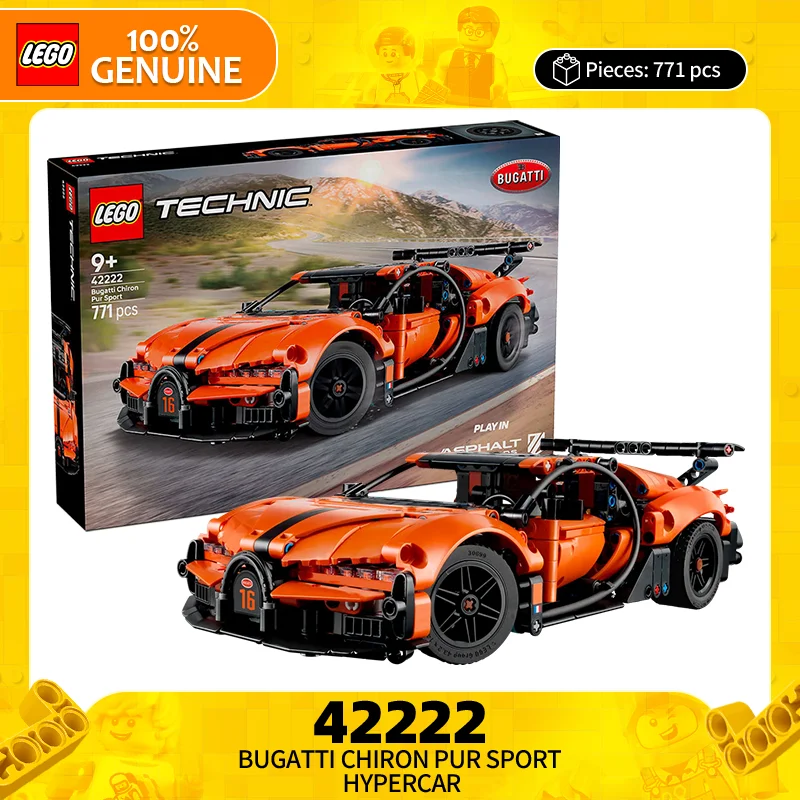 Строительные блоки LEGO, механическая группа 42222, Bugatti Chiron Pur, спортивный суперкар, детские головоломки, строительные блоки, игрушка в подарок
Строительные блоки LEGO, механическая группа 42222, Bugatti Chiron Pur, спортивный суперкар, детские головоломки, строительные блоки, игрушка в подарок