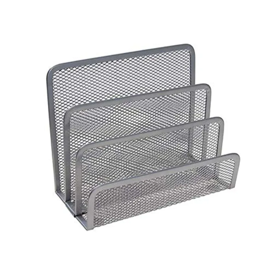 Small Letter Sorter Desktop Envelopes Holder Organizer Metal Mesh with 3 Vertical Upright Compartments
Small Letter Sorter Desktop Envelopes Holder Organizer Metal Mesh with 3 Vertical Upright Compartments