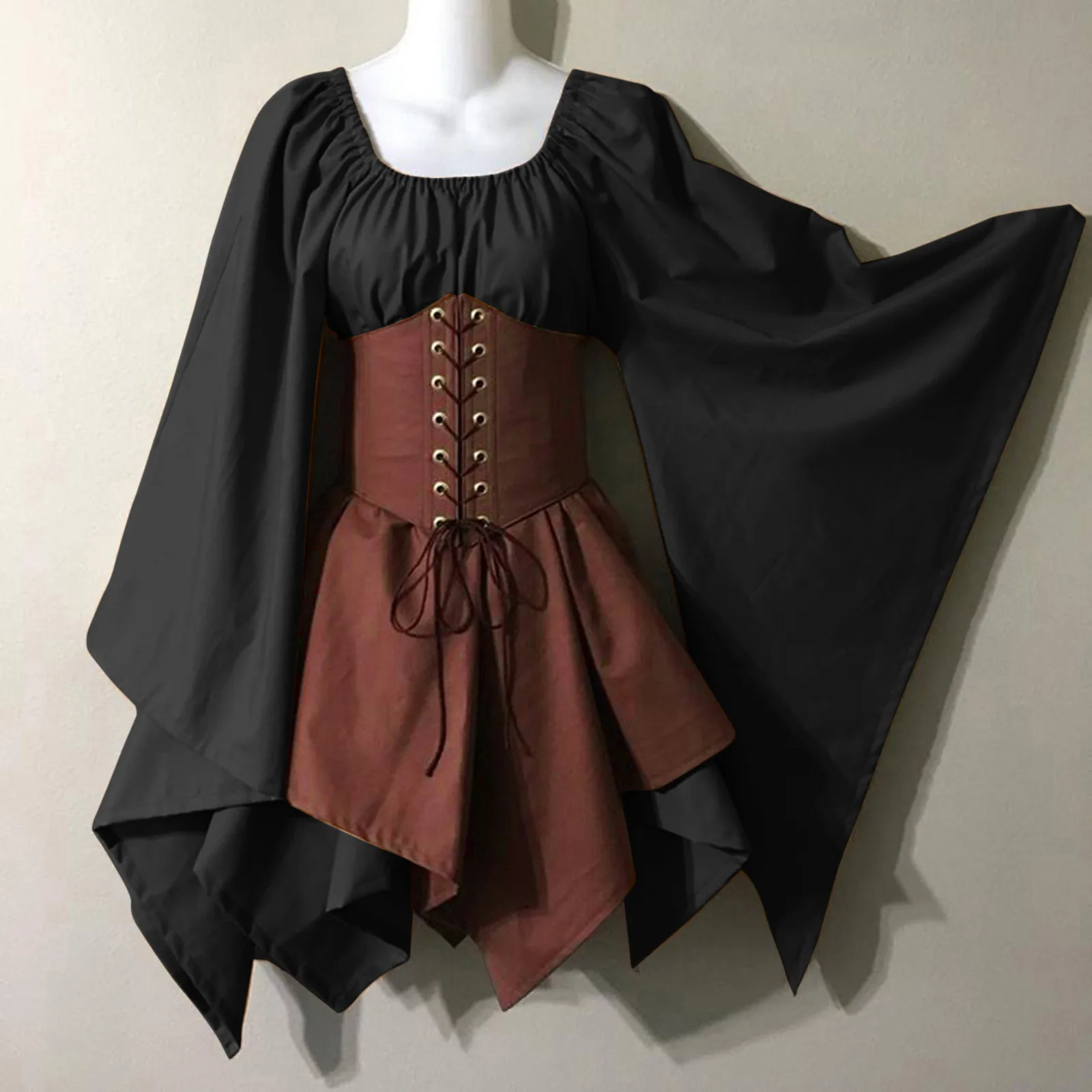 Halloween Cosplay Palace Victoria Medieval Vintage Fairy Elf Costume For Women Princess Bandage Christmas Ptachwork Party Dress
Halloween Cosplay Palace Victoria Medieval Vintage Fairy Elf Costume For Women Princess Bandage Christmas Ptachwork Party Dress
