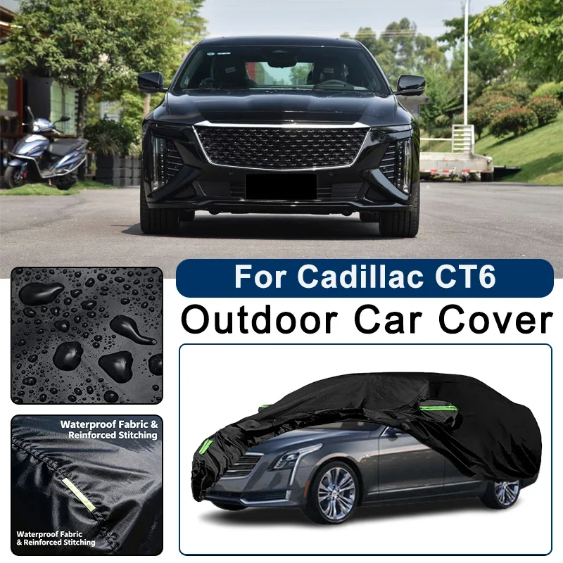 Outdoor Car Cover Waterproof Dustproof UV Sun Protection, Full Car Protector Exterior Accessories For Cadillac CT6 2016-2026
Outdoor Car Cover Waterproof Dustproof UV Sun Protection, Full Car Protector Exterior Accessories For Cadillac CT6 2016-2026