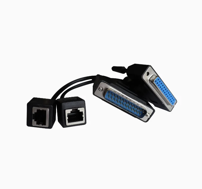 Network Cable Interface DB25 Male And Female To RJ45 Connector 1 Pair Of Laser Light Accessories
Network Cable Interface DB25 Male And Female To RJ45 Connector 1 Pair Of Laser Light Accessories