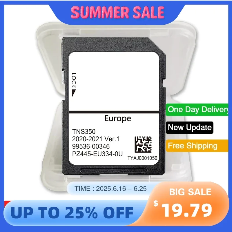 Sat Navi 2020-2021 for Toyota TNS350 Auris Corolla Hilux lQ RAV4 Car Upgrade PZ445-EU334-0U Europe UK Maps GPS SD Memory Card
Sat Navi 2020-2021 for Toyota TNS350 Auris Corolla Hilux lQ RAV4 Car Upgrade PZ445-EU334-0U Europe UK Maps GPS SD Memory Card
