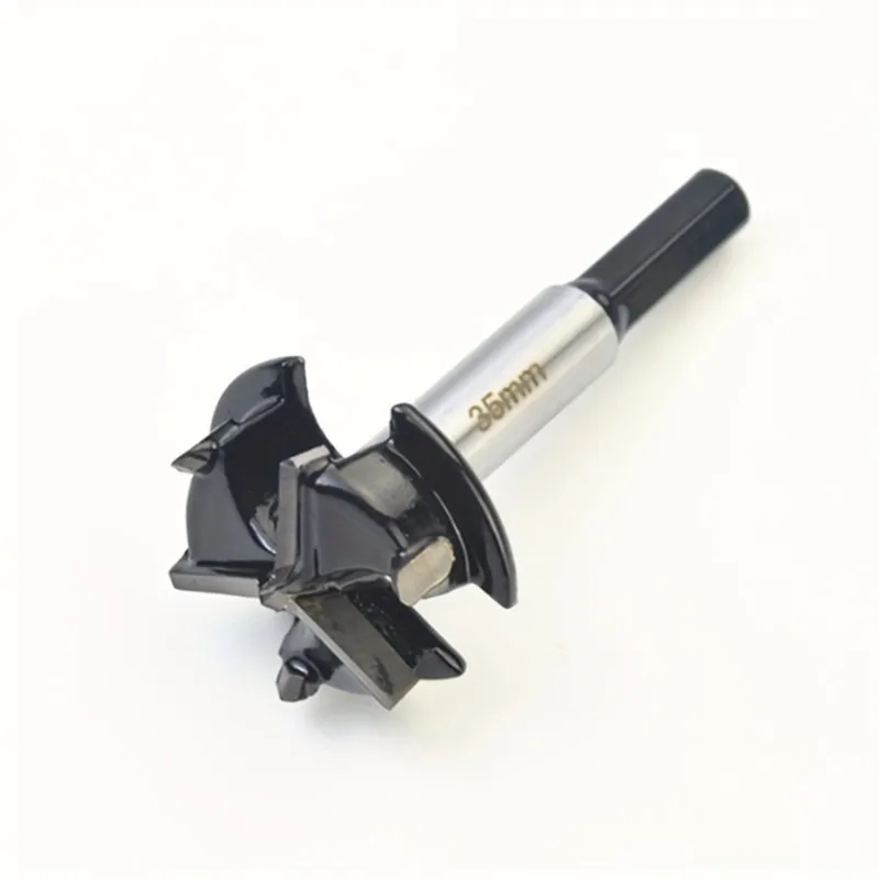 AT51-Perfect For Soft And Hard Wood 35Mm Wood Drill Bit Three-Blade Positioning Hole Puncher Durable Carbide Steel
AT51-Perfect For Soft And Hard Wood 35Mm Wood Drill Bit Three-Blade Positioning Hole Puncher Durable Carbide Steel
