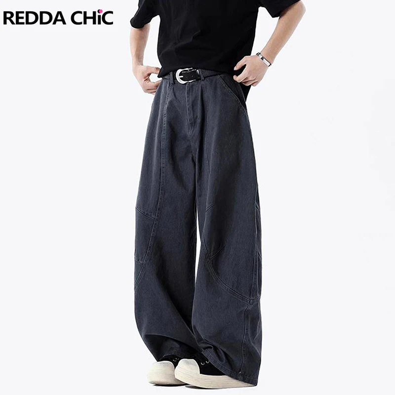 REDDACHIC винтажные однотонные мешковатые джинсы мужские Cleanfit с низкой талией размера плюс широкие джинсовые брюки повседневная уличная одежда
REDDACHIC винтажные однотонные мешковатые джинсы мужские Cleanfit с низкой талией размера плюс широкие джинсовые брюки повседневная уличная одежда