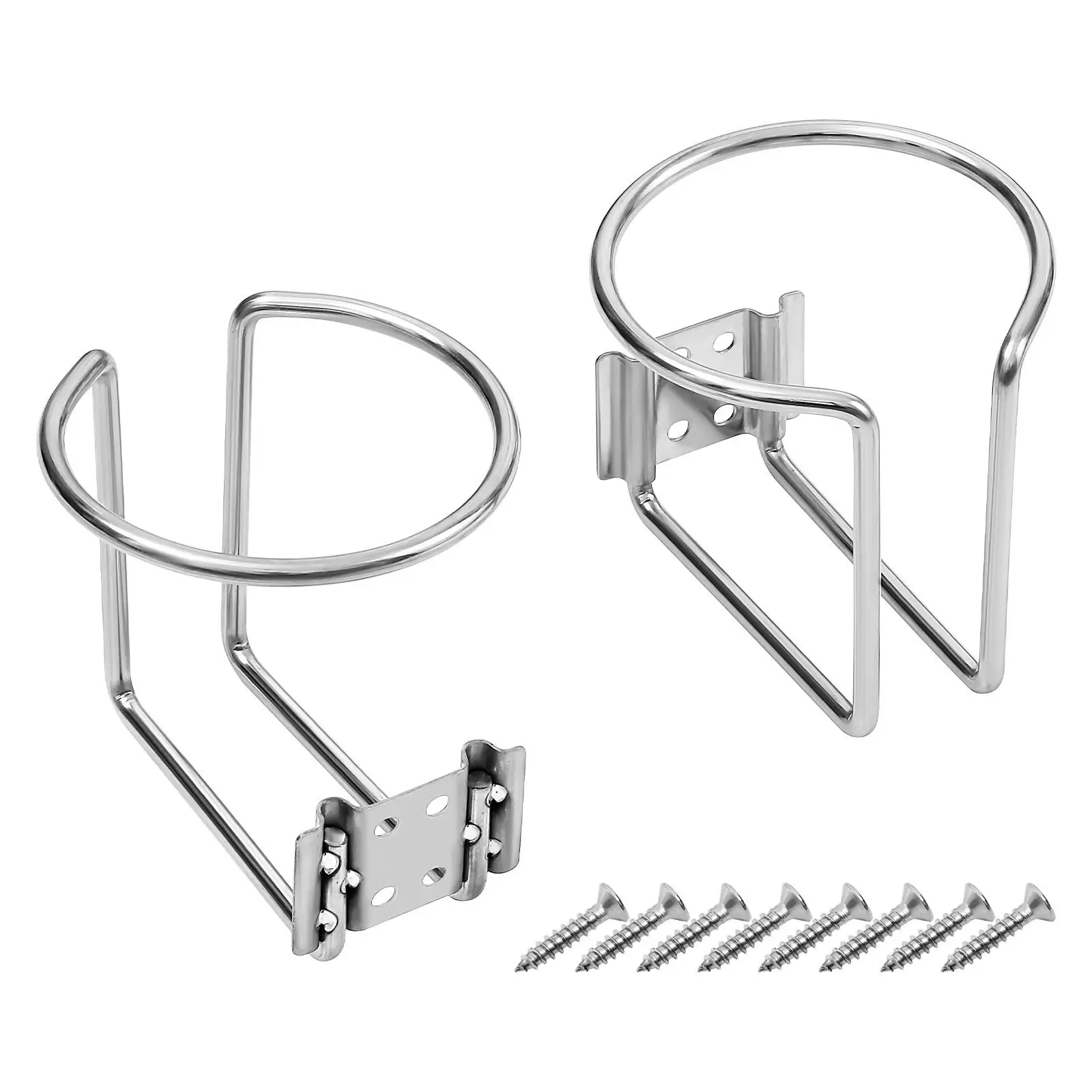 2pcs Cup Steel Boat Ring Cup Boat Yacht Truck Car Apartment Ring Drink Holder RV Durable Drink Holder Beverage
2pcs Cup Steel Boat Ring Cup Boat Yacht Truck Car Apartment Ring Drink Holder RV Durable Drink Holder Beverage