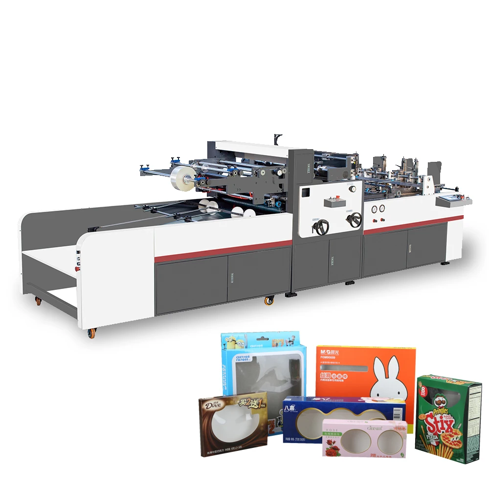 Full-automatic High Speed Digital-control Window Patching Machine For Package Box
Full-automatic High Speed Digital-control Window Patching Machine For Package Box