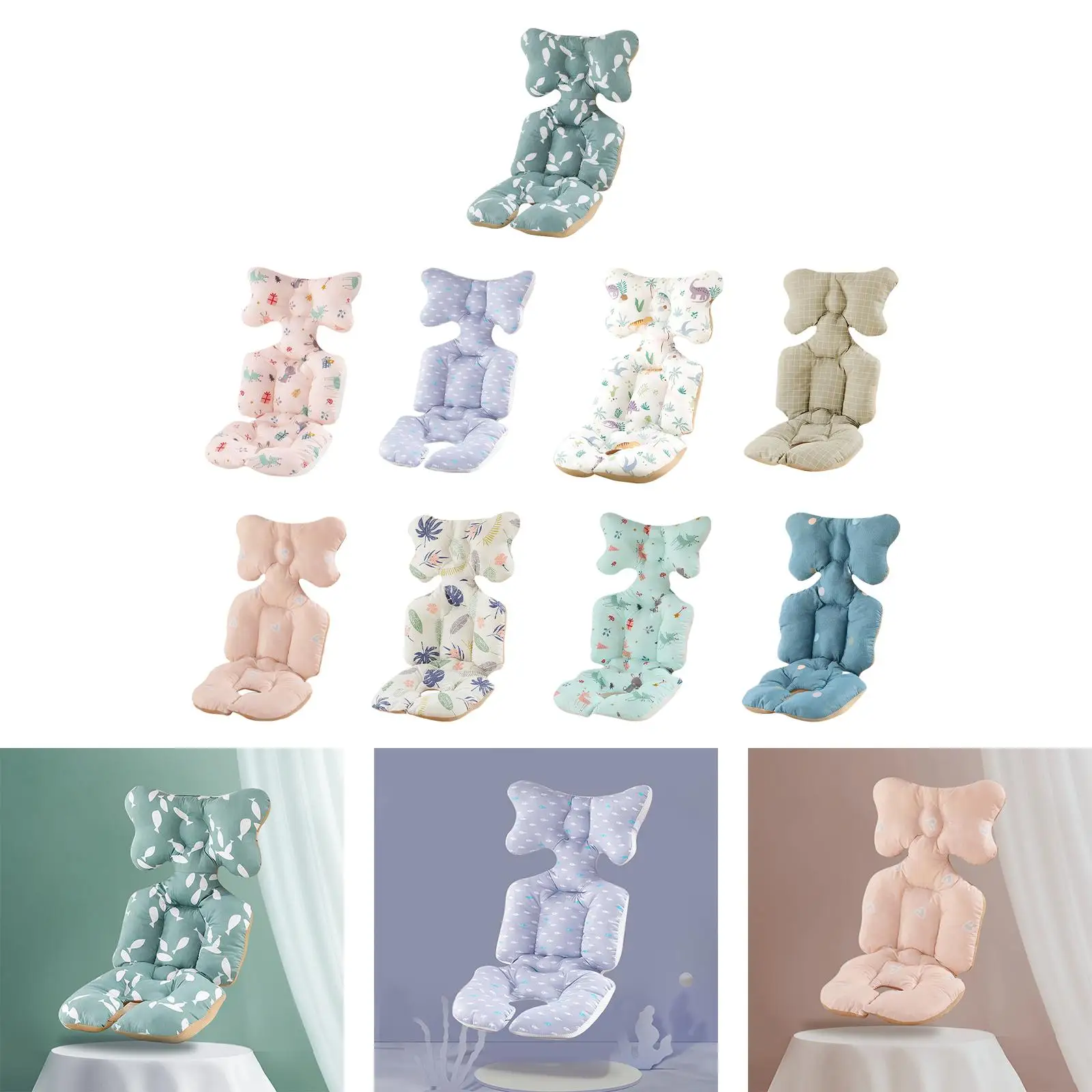 Универсальная подушка для детской коляски, подходит для всех сезонов, нескользящая, утолщенная, вкладыш-мат для сиденья, подкладка для автомобильных аксессуаров
Универсальная подушка для детской коляски, подходит для всех сезонов, нескользящая, утолщенная, вкладыш-мат для сиденья, подкладка для автомобильных аксессуаров