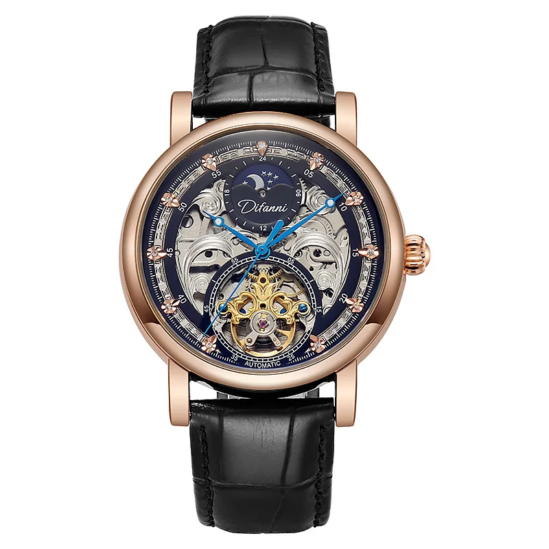 Luxury Durenwei Brand Fully Automatic Men Mechanical Watch Business Fashion Waterproof Luminous Multifunctional Men Watch
Luxury Durenwei Brand Fully Automatic Men Mechanical Watch Business Fashion Waterproof Luminous Multifunctional Men Watch