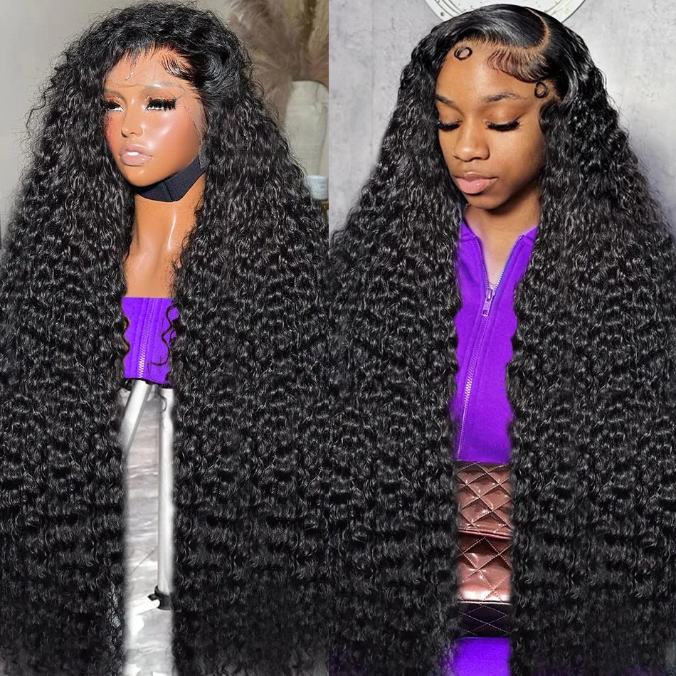 30 32 Inches 13x6 HD Transparent Loose Curly Lace Front Wig Brazilian Remy Deep Wave 13x4 Lace Frontal Human Hair Wigs For Women
30 32 Inches 13x6 HD Transparent Loose Curly Lace Front Wig Brazilian Remy Deep Wave 13x4 Lace Frontal Human Hair Wigs For Women