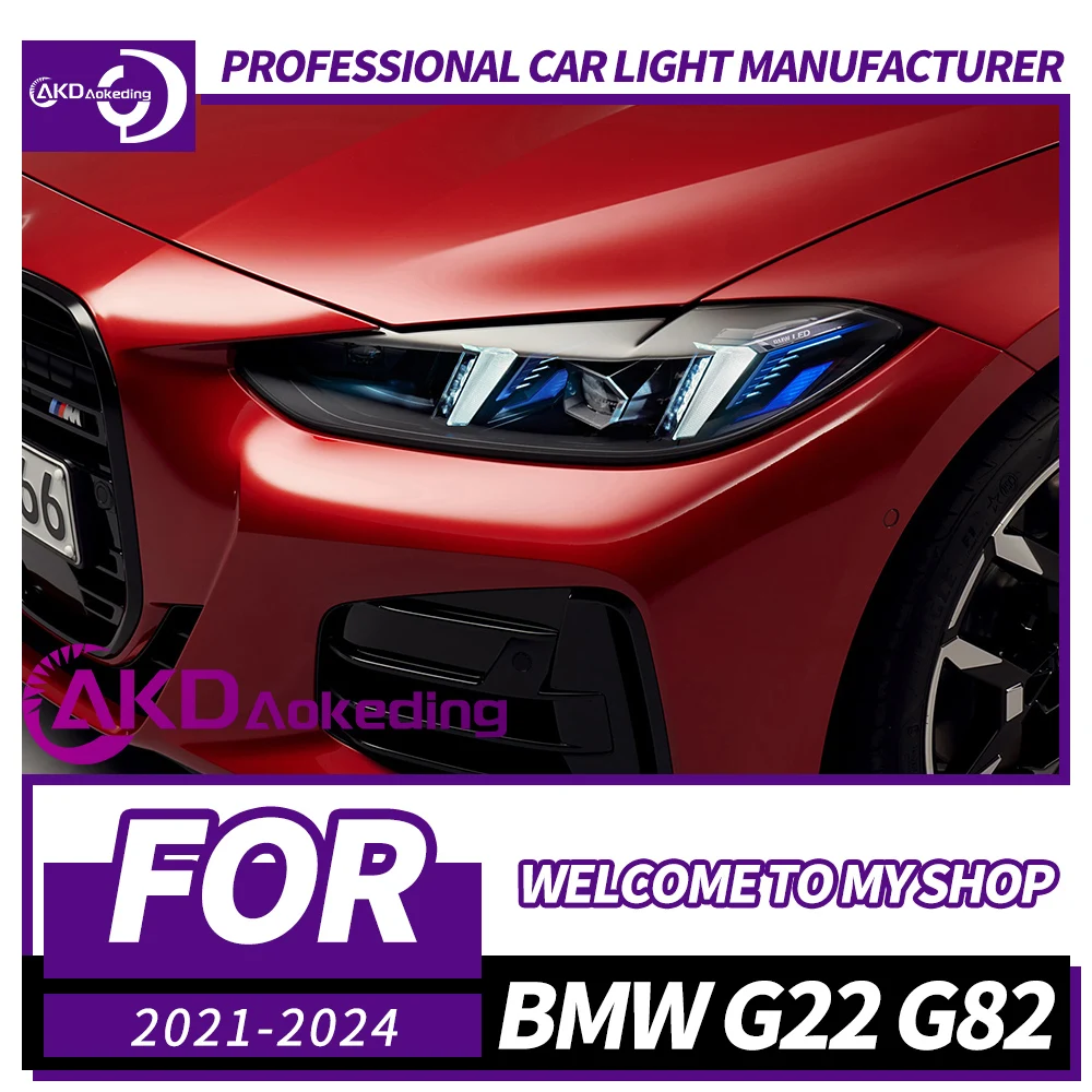 Фара AKD для BMW 4 серии G22 G82 Светодиодные фары 2020-2023 M4 Фари DRL Указатель поворота Дальнего света Объектив проектора Angel Eye
Фара AKD для BMW 4 серии G22 G82 Светодиодные фары 2020-2023 M4 Фари DRL Указатель поворота Дальнего света Объектив проектора Angel Eye