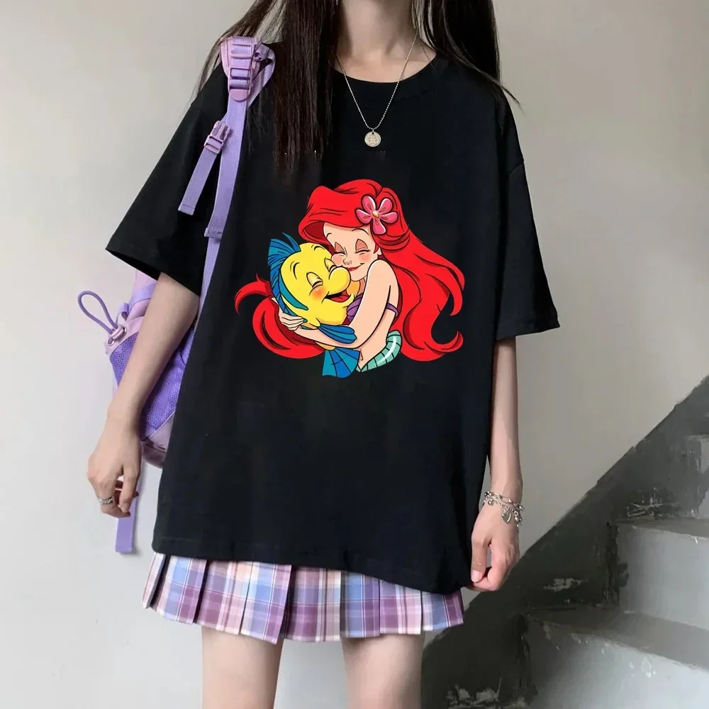 Kawaii футболка принцессы Диснея с графическим принтом, летние женские повседневные футболки с короткими рукавами, уличная одежда в стиле Харадзюку, топы с круглым вырезом в стиле хип-хоп
Kawaii футболка принцессы Диснея с графическим принтом, летние женские повседневные футболки с короткими рукавами, уличная одежда в стиле Харадзюку, топы с круглым вырезом в стиле хип-хоп