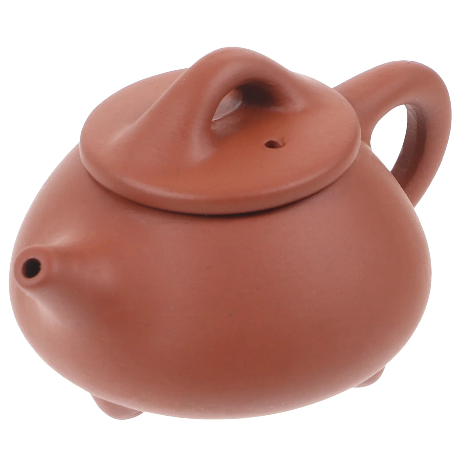 Miniature Tea Pot Shape Tea Pet in Purple Clay Craft Heat Preserving Moisture Retaining Vintage Style Desktop Decoration
Miniature Tea Pot Shape Tea Pet in Purple Clay Craft Heat Preserving Moisture Retaining Vintage Style Desktop Decoration