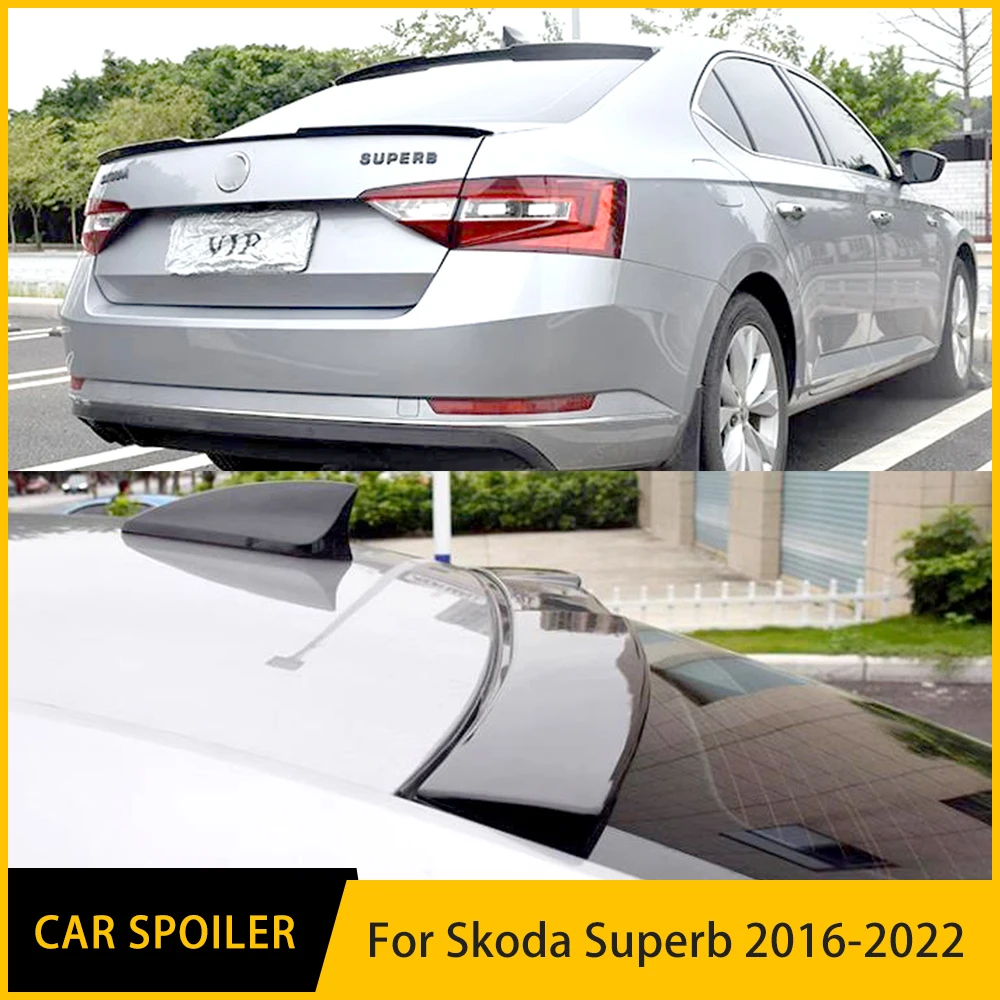 Автомобильный спойлер для Skoda Superb 2016-22, высокое качество, цвет грунтовки, внешний задний спойлер, хвост багажника, крыло, украшение, Стайлинг автомобиля
Автомобильный спойлер для Skoda Superb 2016-22, высокое качество, цвет грунтовки, внешний задний спойлер, хвост багажника, крыло, украшение, Стайлинг автомобиля