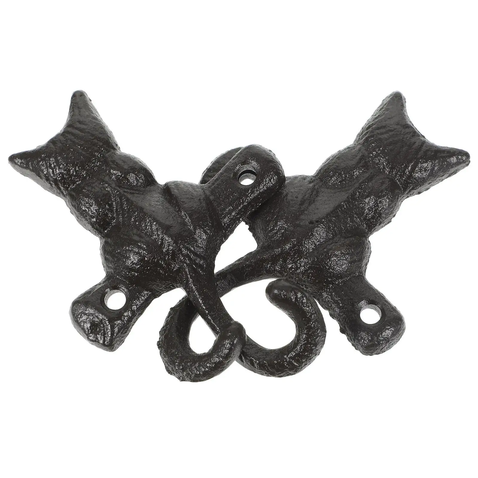 2pcs Retro Wall Hooks Black Iron Coat Rack Key Retro Wall Hooks Holder Towel Hanger Home Decor Storage Solution
2pcs Retro Wall Hooks Black Iron Coat Rack Key Retro Wall Hooks Holder Towel Hanger Home Decor Storage Solution