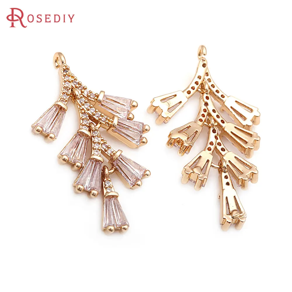 Brass Zircon Combined Tree Leaf Leaves Charms Pendants Necklace Earrings Jewelry Diy Accessories
Brass Zircon Combined Tree Leaf Leaves Charms Pendants Necklace Earrings Jewelry Diy Accessories