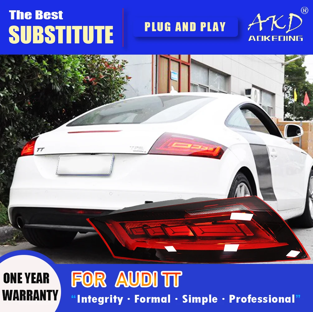 AKD Tail Lamp for AUDI TT LED Tail Light 2006-2013 TT Rear Fog Brake Turn Signal Automotive Accessories
AKD Tail Lamp for AUDI TT LED Tail Light 2006-2013 TT Rear Fog Brake Turn Signal Automotive Accessories