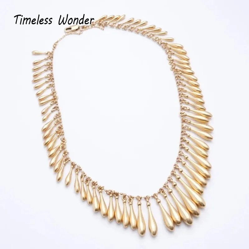 Timeless Wonder Retro Geo Bar Statement Necklace for Women Designer Jewelry Top Rare Gift Neat Vintage 4612
Timeless Wonder Retro Geo Bar Statement Necklace for Women Designer Jewelry Top Rare Gift Neat Vintage 4612