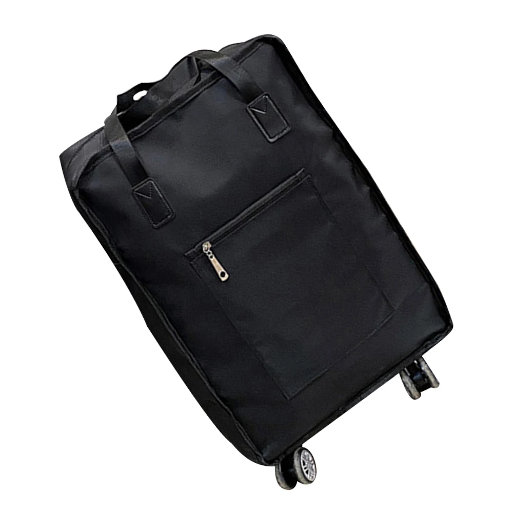 Foldable Travel Bag Large Capacity Oxford Cloth Collapsible Luggage Black Storage Duffel Suitcase Teaching Equipment 
Foldable Travel Bag Large Capacity Oxford Cloth Collapsible Luggage Black Storage Duffel Suitcase Teaching Equipment
