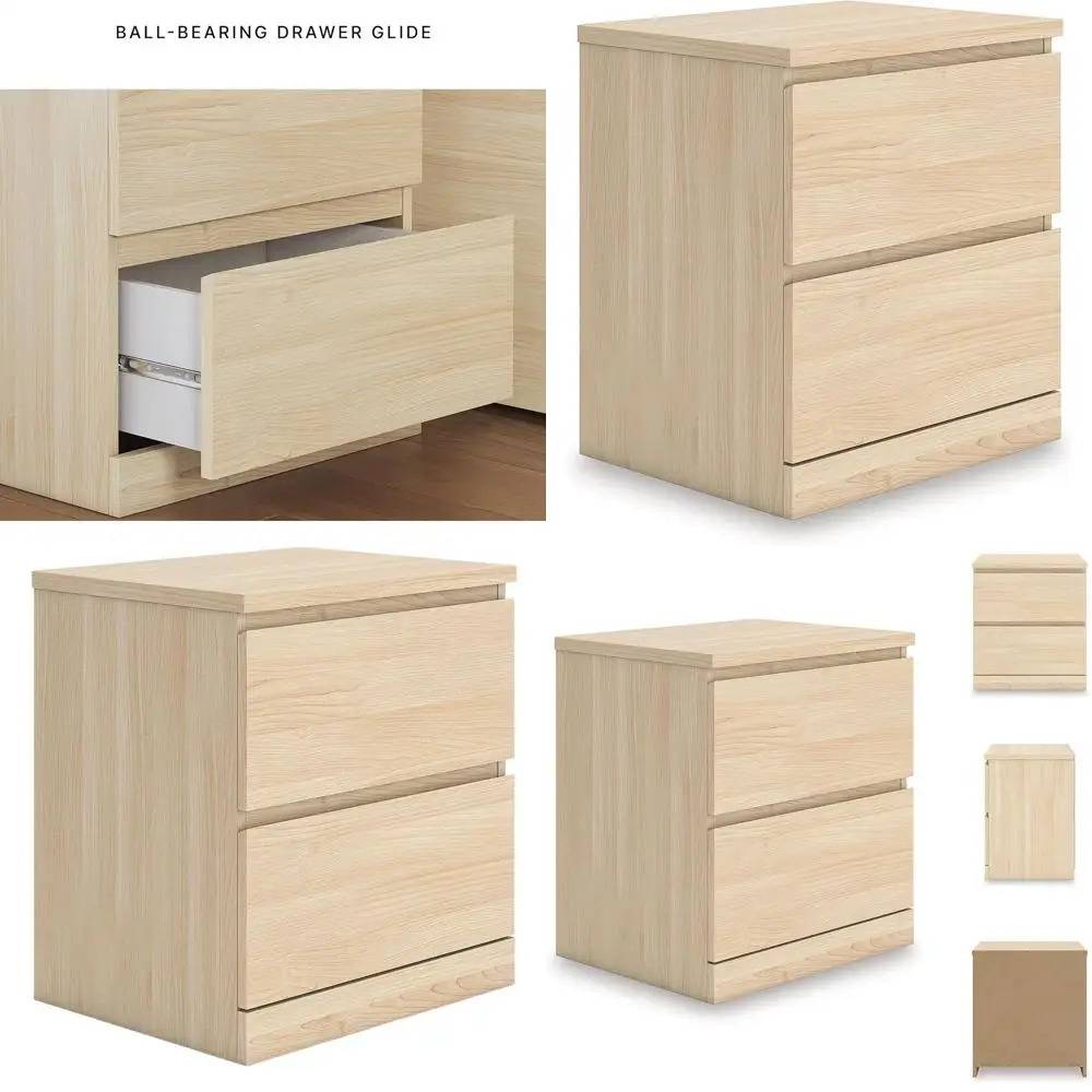 Современная прикроватная тумбочка светло-коричневого цвета с 2 ящиками и местом для хранения
Современная прикроватная тумбочка светло-коричневого цвета с 2 ящиками и местом для хранения