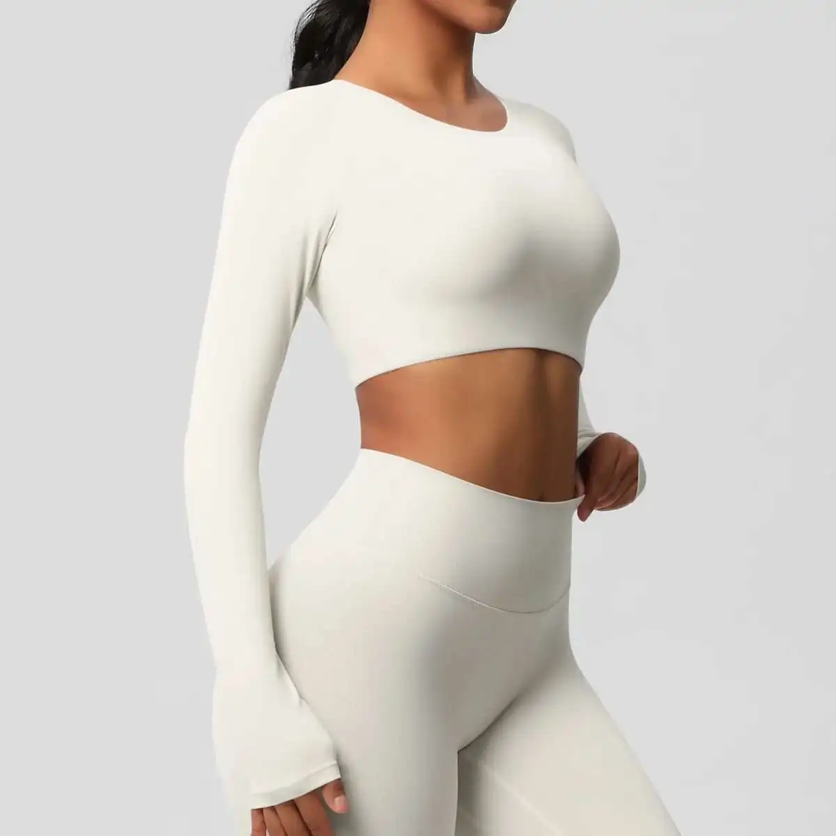 Workout Dry Fit Breathable High Elastic Sports Top Yoga Shirts For Women Long Sleeve With Padded Fiess Running Gym Clothes
Workout Dry Fit Breathable High Elastic Sports Top Yoga Shirts For Women Long Sleeve With Padded Fiess Running Gym Clothes