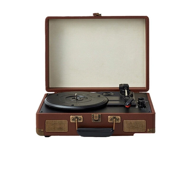 Vinyl record player turntable portable all-in-one retro premium bluetooth speaker
Vinyl record player turntable portable all-in-one retro premium bluetooth speaker