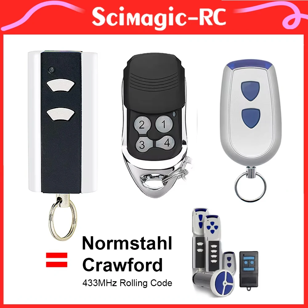 Normstahl / Crawford Standard Steel EA433 2KS 4KS RCU N002800 T433-4 2KM Micro 433.92MHz Rolling Code Garage Door Remote Control
Normstahl / Crawford Standard Steel EA433 2KS 4KS RCU N002800 T433-4 2KM Micro 433.92MHz Rolling Code Garage Door Remote Control