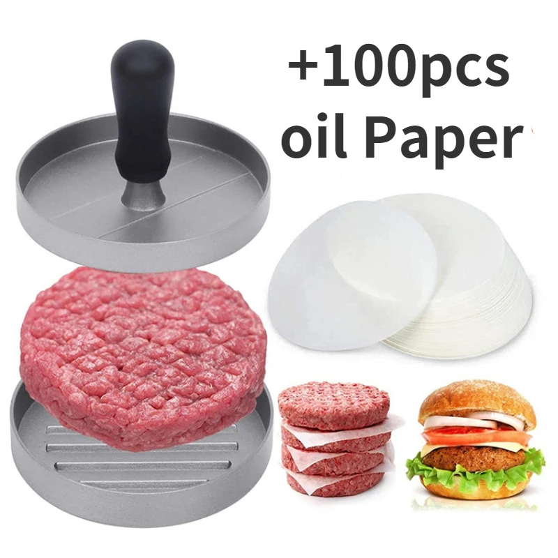 High quality Round Shape Hamburger Press Aluminum Alloy Meat Beef Grill Burger Kitchen Food Mold Drop Shipping
High quality Round Shape Hamburger Press Aluminum Alloy Meat Beef Grill Burger Kitchen Food Mold Drop Shipping