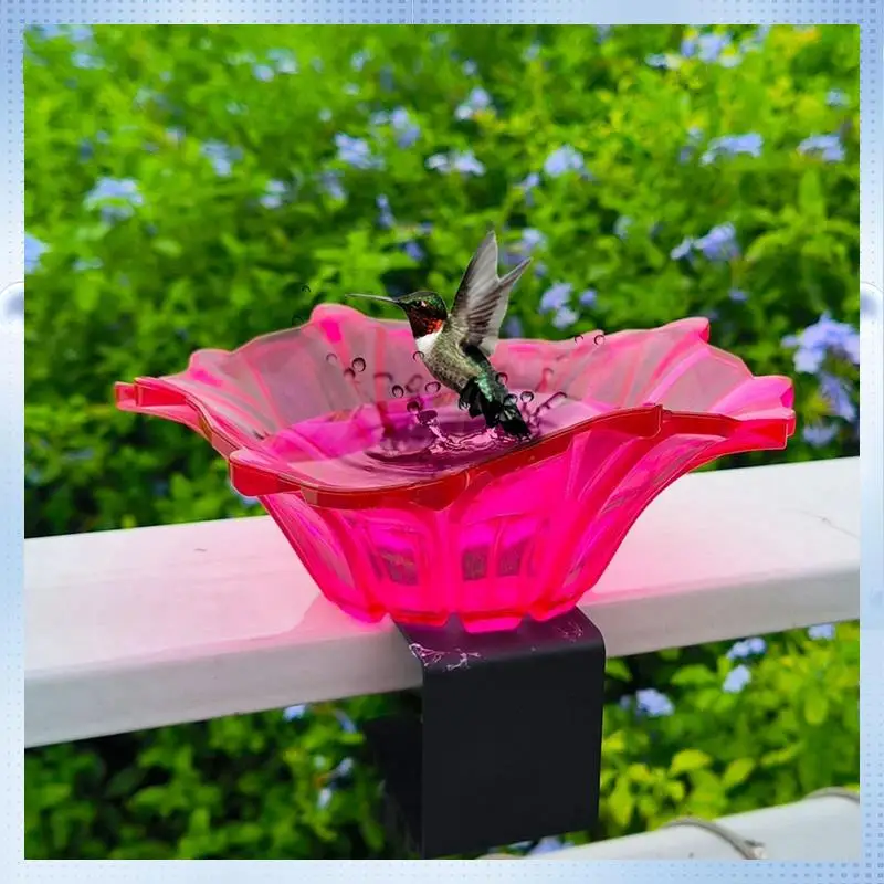 AD-Balcony Bird Bath Railing Bird Feeder Birdbath Bowl Fence Bird Bath With Heavy Duty Adjustable Base Deck Rail
AD-Balcony Bird Bath Railing Bird Feeder Birdbath Bowl Fence Bird Bath With Heavy Duty Adjustable Base Deck Rail