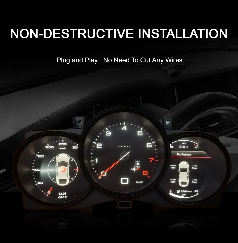 Digital Cluster 12.3 Inch For Porsche Macan 2014-2023 Boxster 2016-2022 Instrument Vertical Screen Car Speed Meter Dashboard
Digital Cluster 12.3 Inch For Porsche Macan 2014-2023 Boxster 2016-2022 Instrument Vertical Screen Car Speed Meter Dashboard