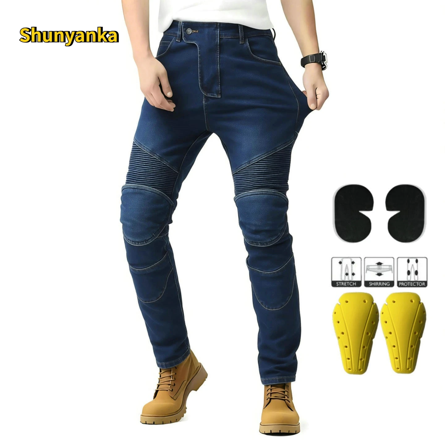 New Motorcycle Pants, Riding Jeans, Anti-fall, Classic Motorcycle Rider Pants, Racing Pants for All Seasons
New Motorcycle Pants, Riding Jeans, Anti-fall, Classic Motorcycle Rider Pants, Racing Pants for All Seasons
