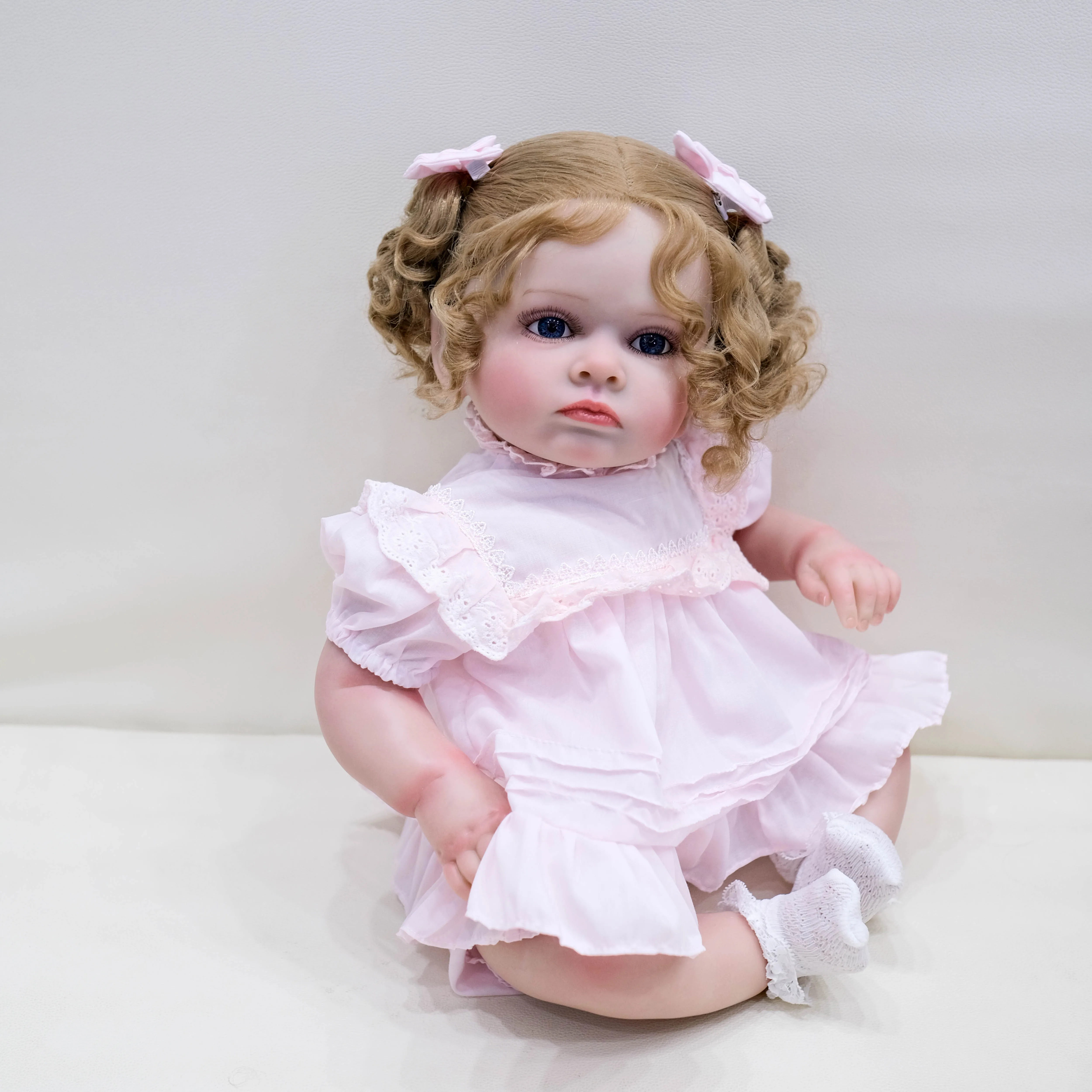 NPK 60CM Realistic Reborn Doll for Girls 3D Genesis Painted Skin Soft Body Visible Vein Multiple Layers High Quality Toddler Dol
NPK 60CM Realistic Reborn Doll for Girls 3D Genesis Painted Skin Soft Body Visible Vein Multiple Layers High Quality Toddler Dol