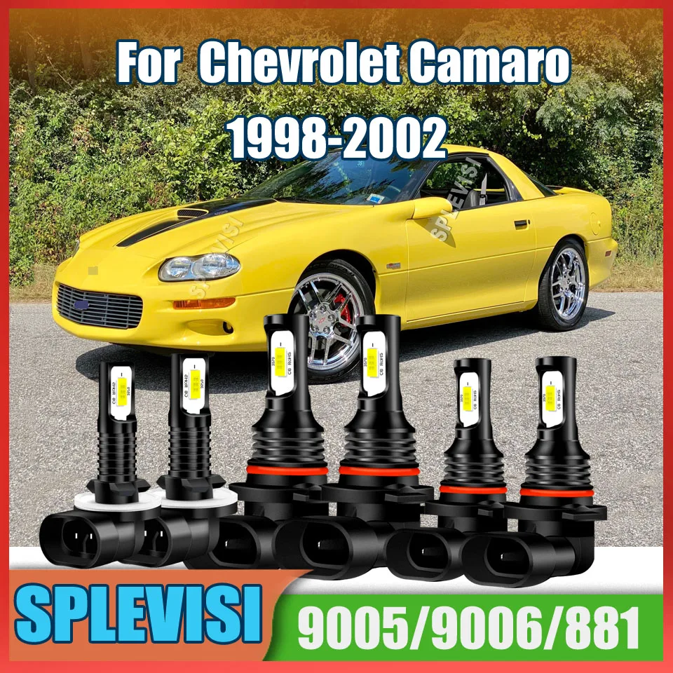 12v Car Auto LED White Headlight High Low Beam Foglamp for all road conditions For Chevrolet Camaro 1998 1999 2000 2001 2002
12v Car Auto LED White Headlight High Low Beam Foglamp for all road conditions For Chevrolet Camaro 1998 1999 2000 2001 2002