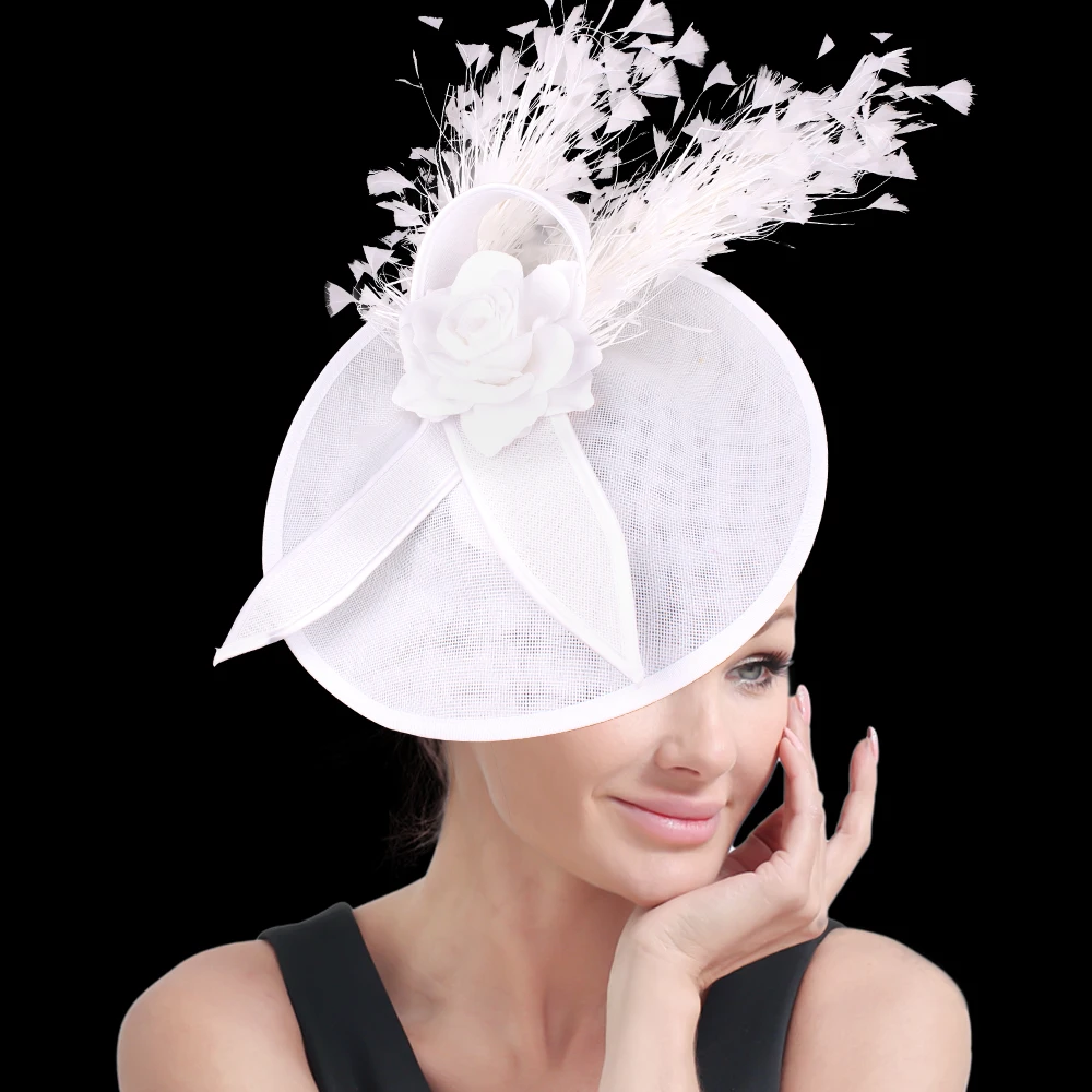 Gorgeous Ladies Big Hat Wedding Headwear Fascinators For Women Party Dinner Millinery Caps Elegant Female Hair Accessories
Gorgeous Ladies Big Hat Wedding Headwear Fascinators For Women Party Dinner Millinery Caps Elegant Female Hair Accessories